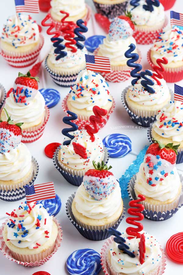 Memorial Day Cupcakes