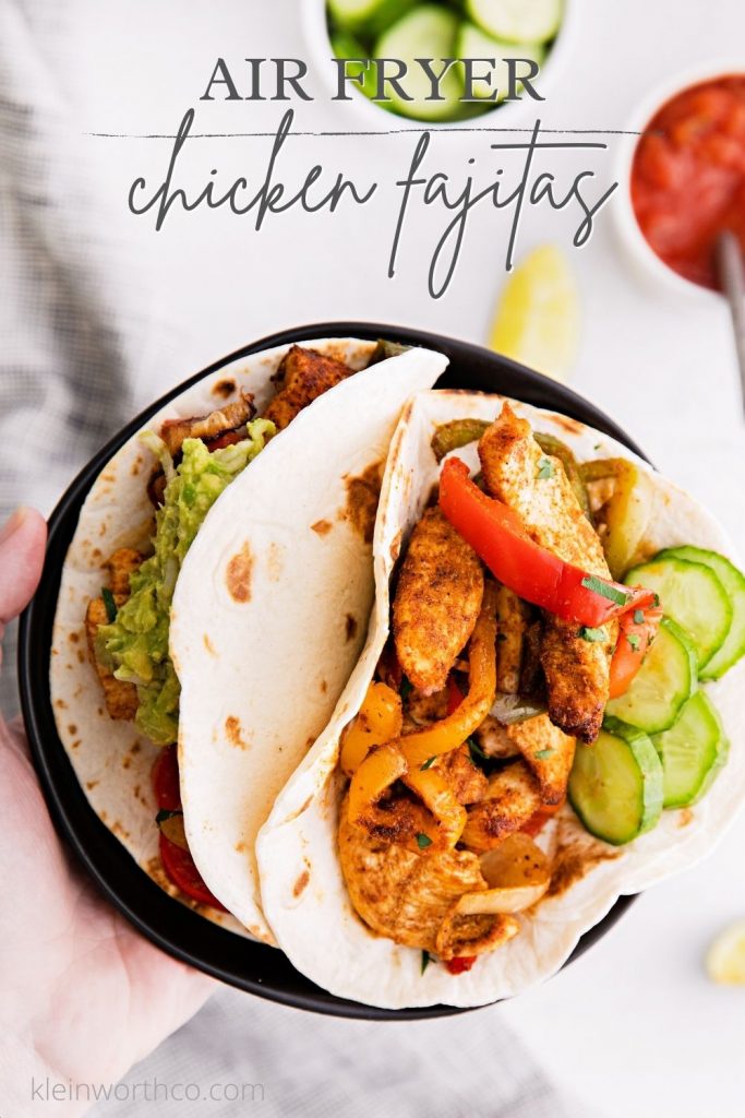 Air Fryer Chicken Fajitas