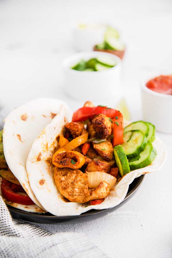 Air Fryer Chicken Fajitas - Taste of the Frontier