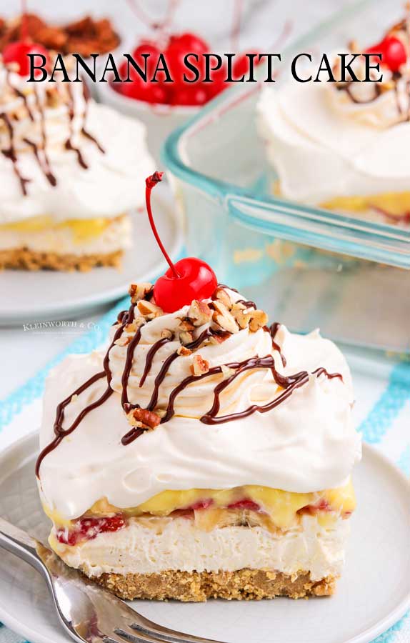 Banana Split Cake