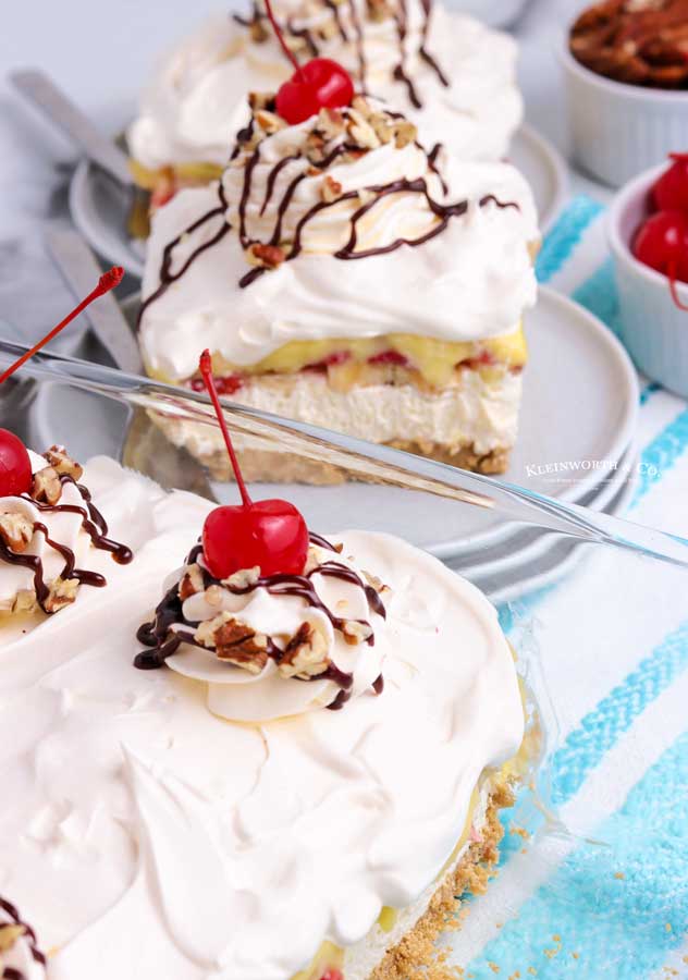 easy Banana Split Cake