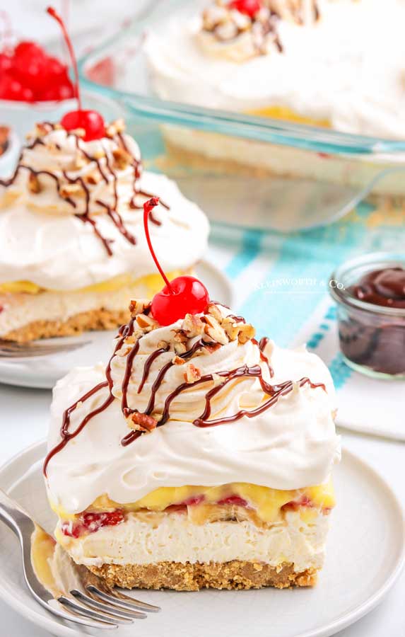 recipe for Banana Split Cake