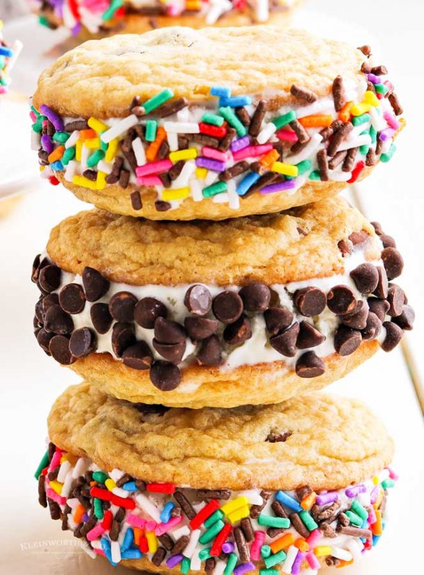 Cookie Ice Cream Sandwiches Taste of the Frontier