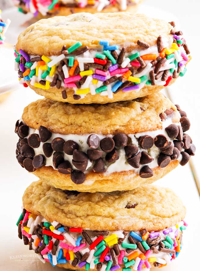 ice cream sandwiches