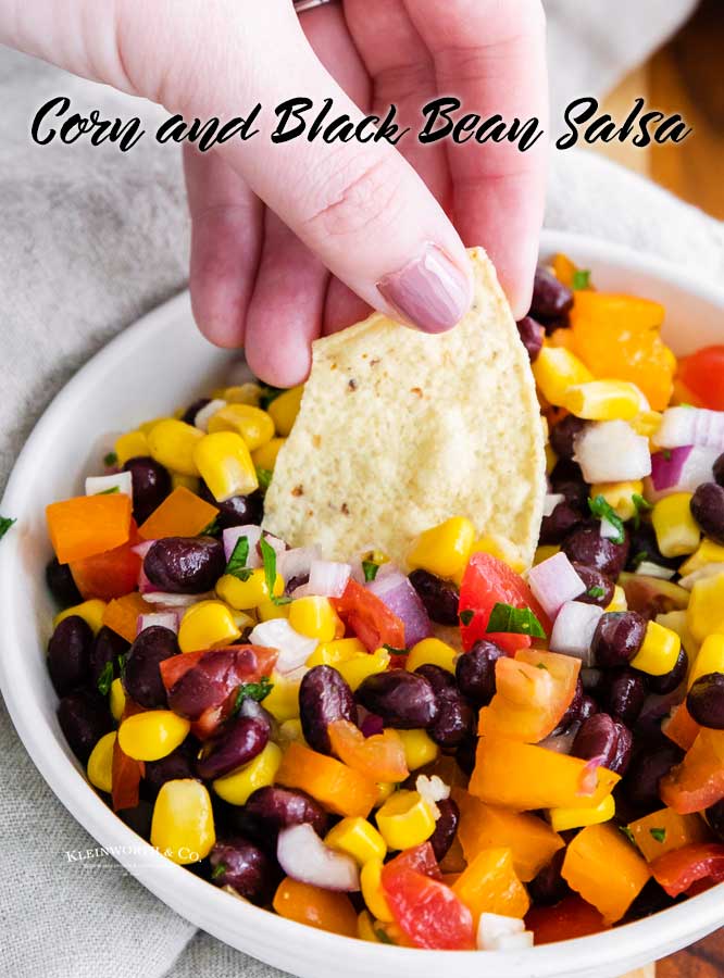 Corn and Black Bean Salsa