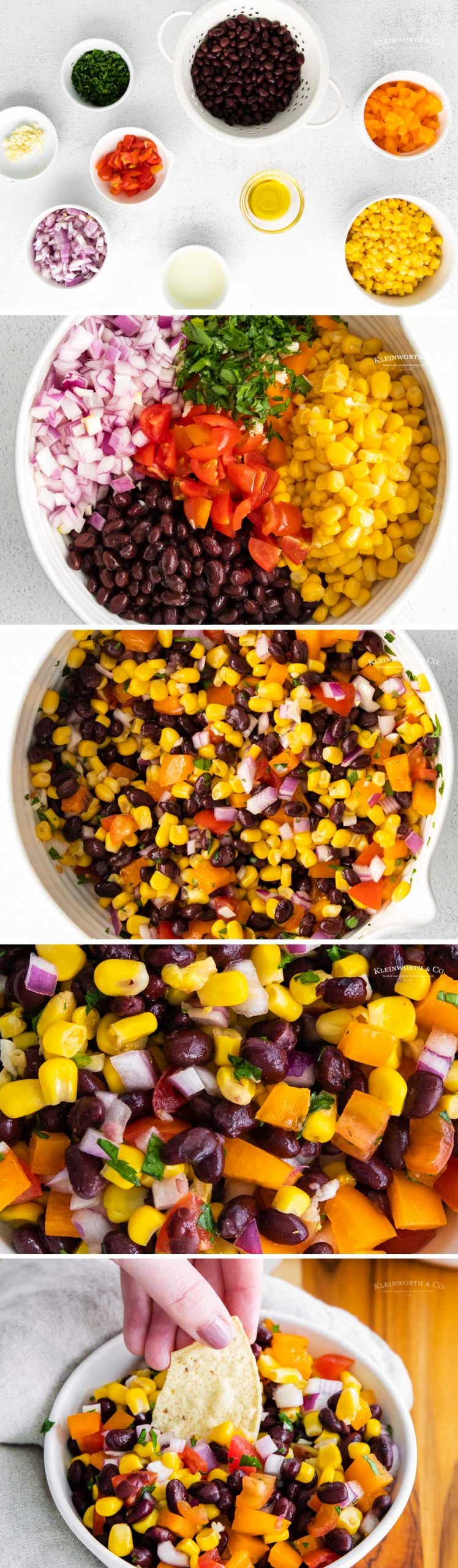 How to make Corn and Black Bean Salsa