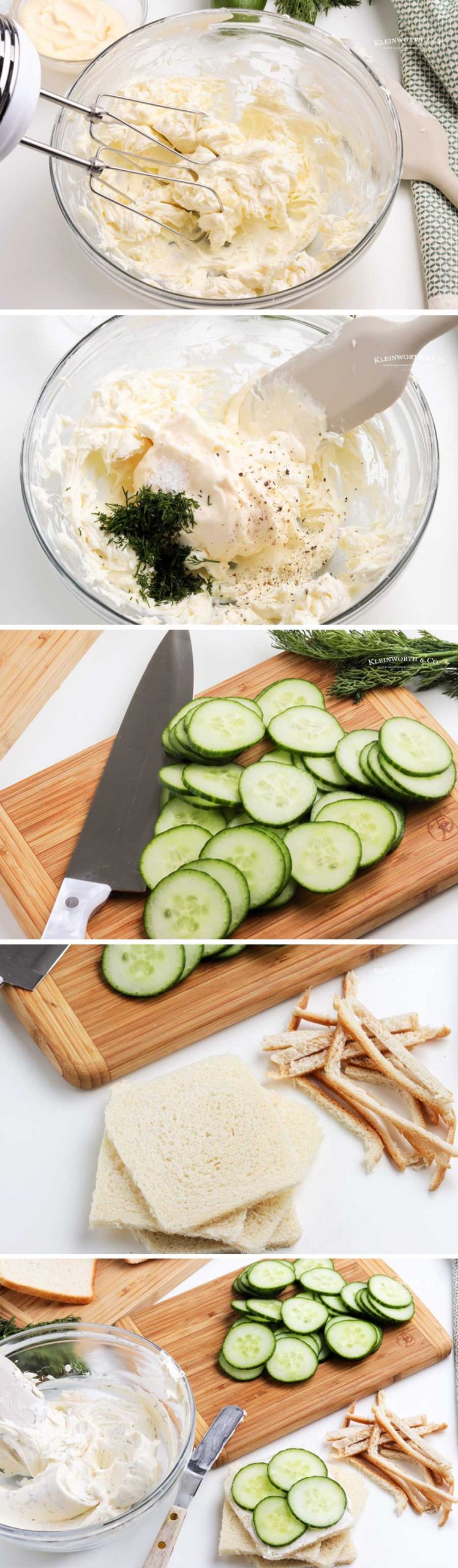 how to make Cucumber Sandwich