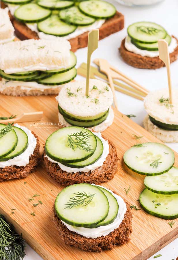 party food Cucumber Sandwich