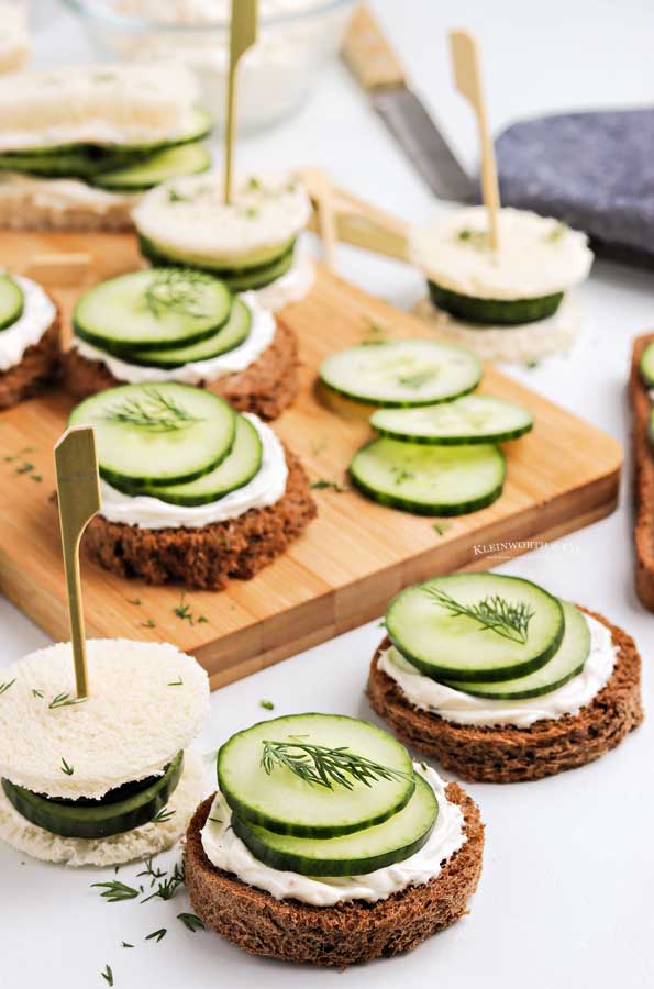 cucumber cream cheese