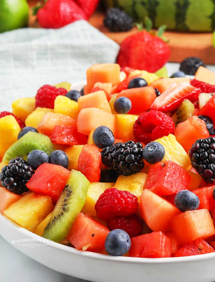 summer salad fruit