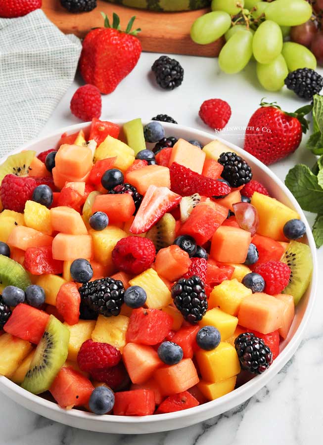 Fruit Salad without pudding