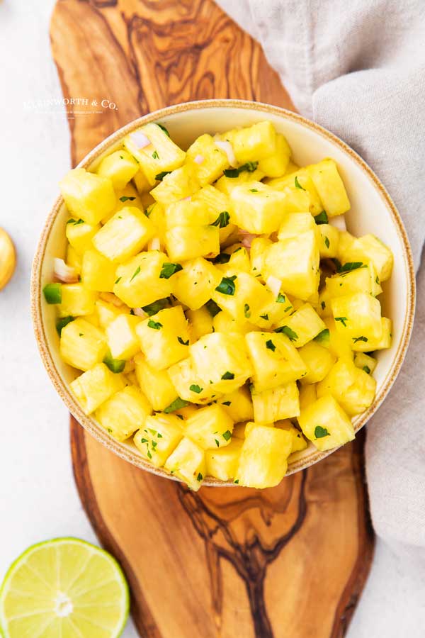 recipe for Pineapple Salsa / Mango Salsa