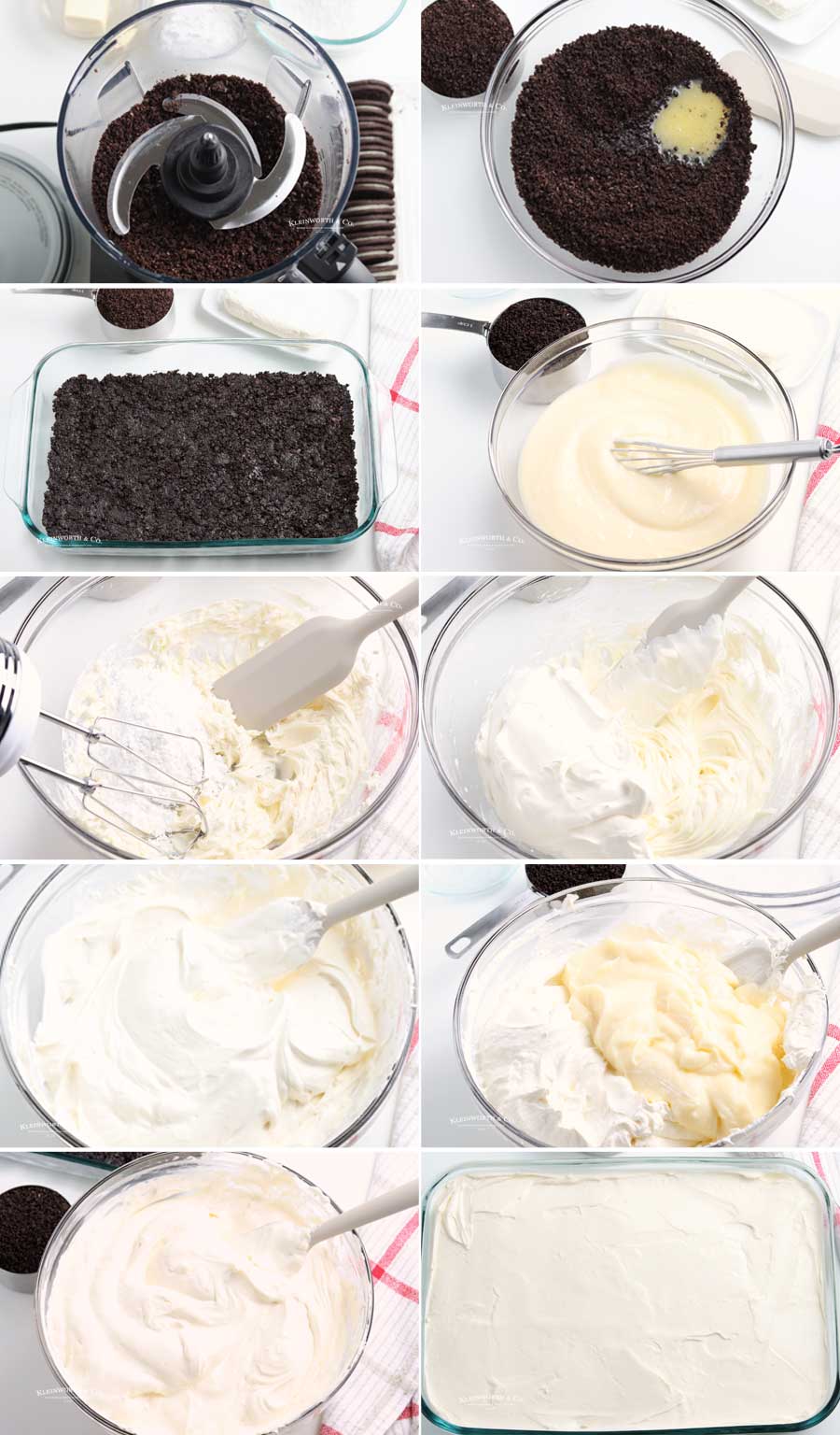 how to make Oreo Dirt Cake Recipe