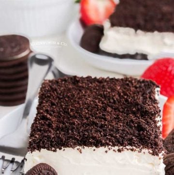 Oreo no bake cake