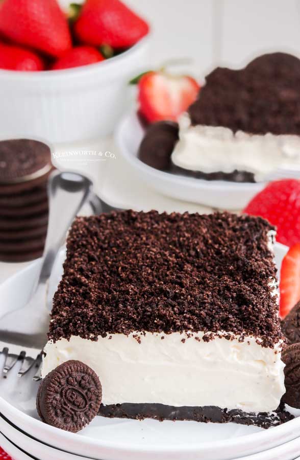 Oreo no bake cake