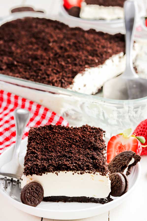 no bake dessert cake Oreo