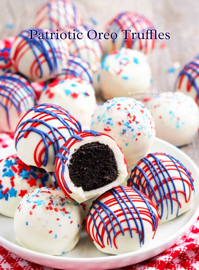 4th of July Truffles