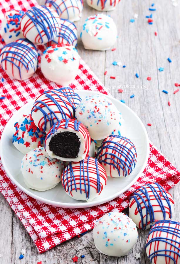 decorated oreo truffles