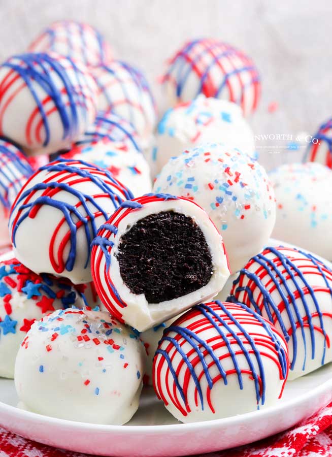 4th of July Truffles