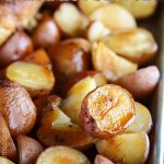 Easy Roasted Balsamic Potatoes