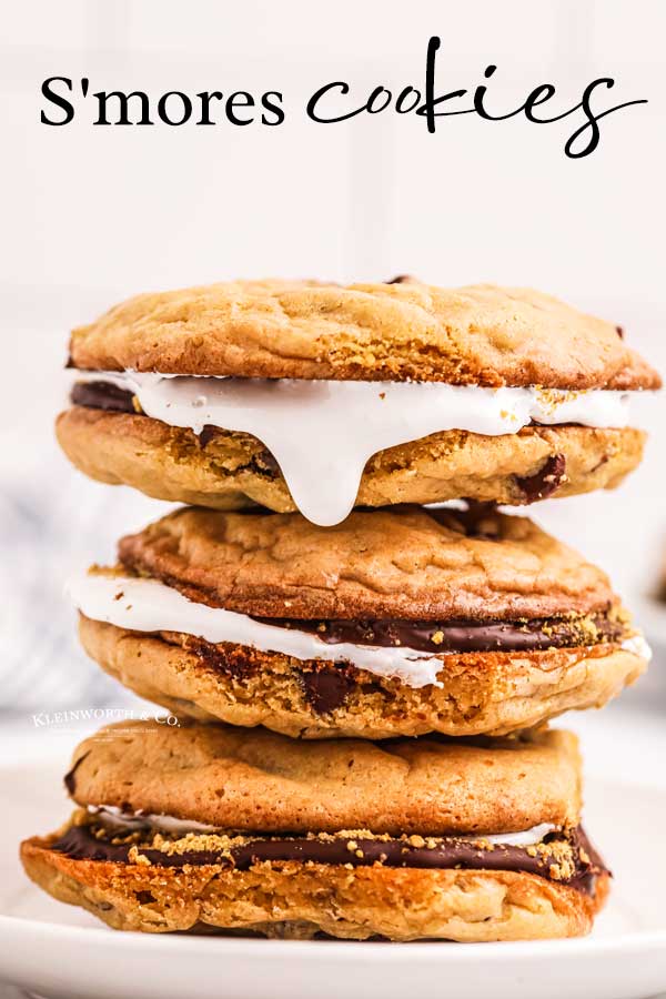 S'mores Cookie Sandwiches