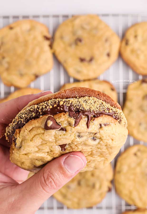 cookie sandwich smores