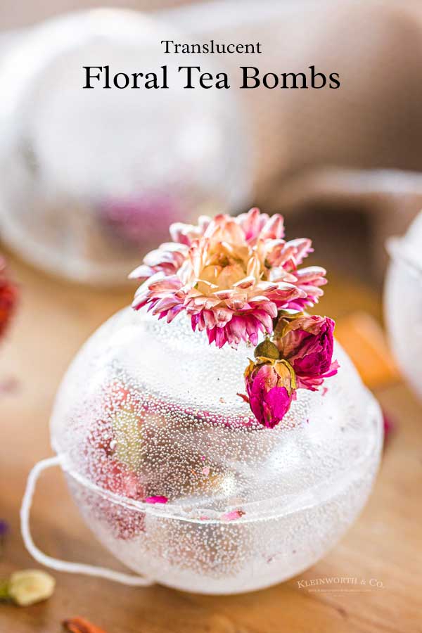 Translucent Tea Bombs Recipe