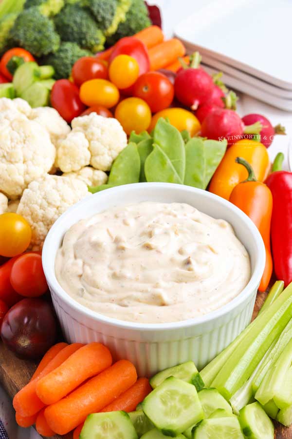 Veggie Dip Recipe - Kleinworth & Co