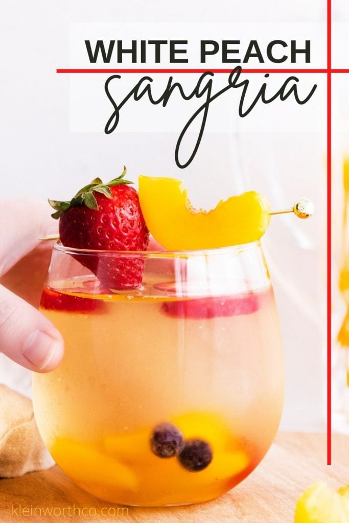 White Peach Sangria