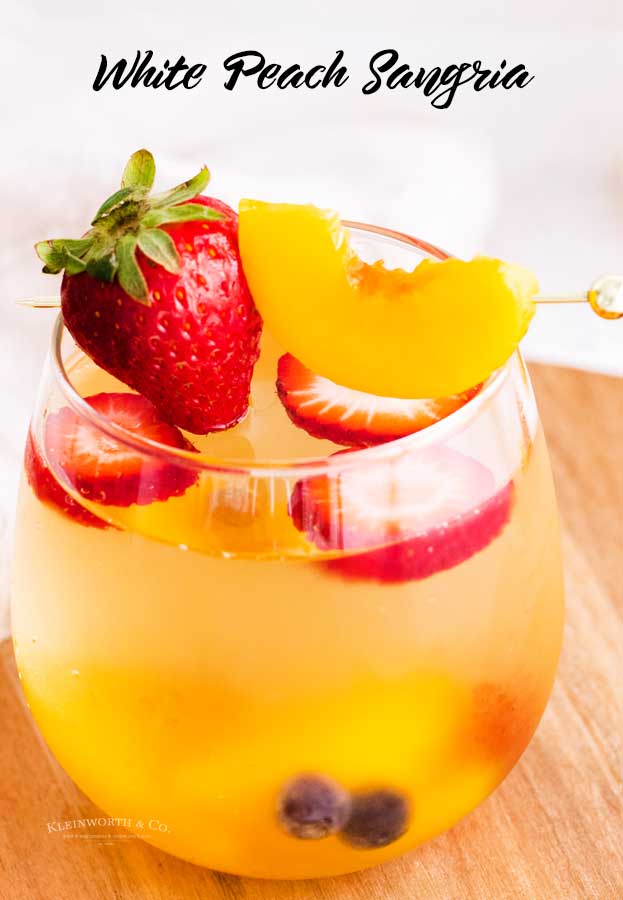 White Peach Sangria