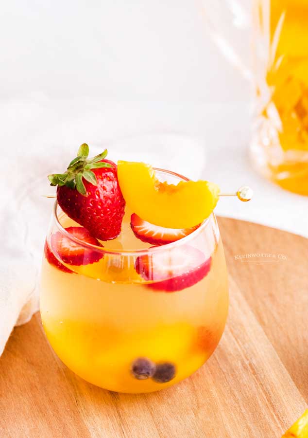 recipe for White Peach Sangria