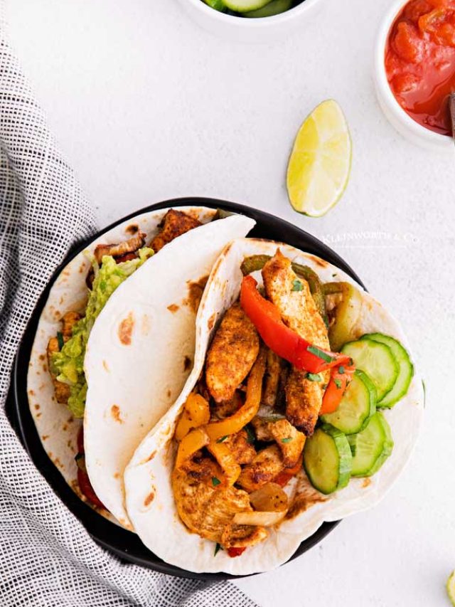 25 Minute Air Fryer Chicken Fajitas Recipe Taste of the Frontier