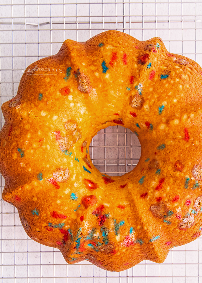 baked bundt cake