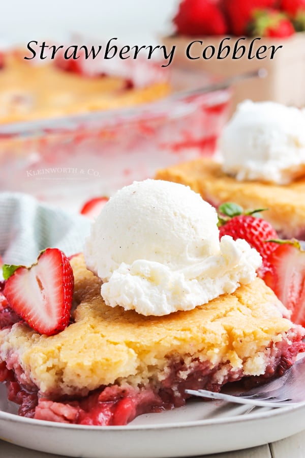 Strawberry Cobbler Recipe