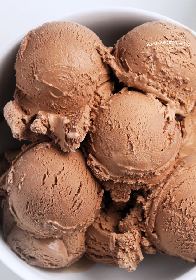 chocolate ice cream