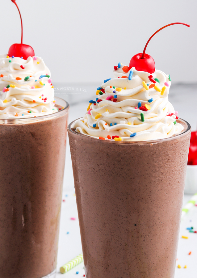 milkshake dessert