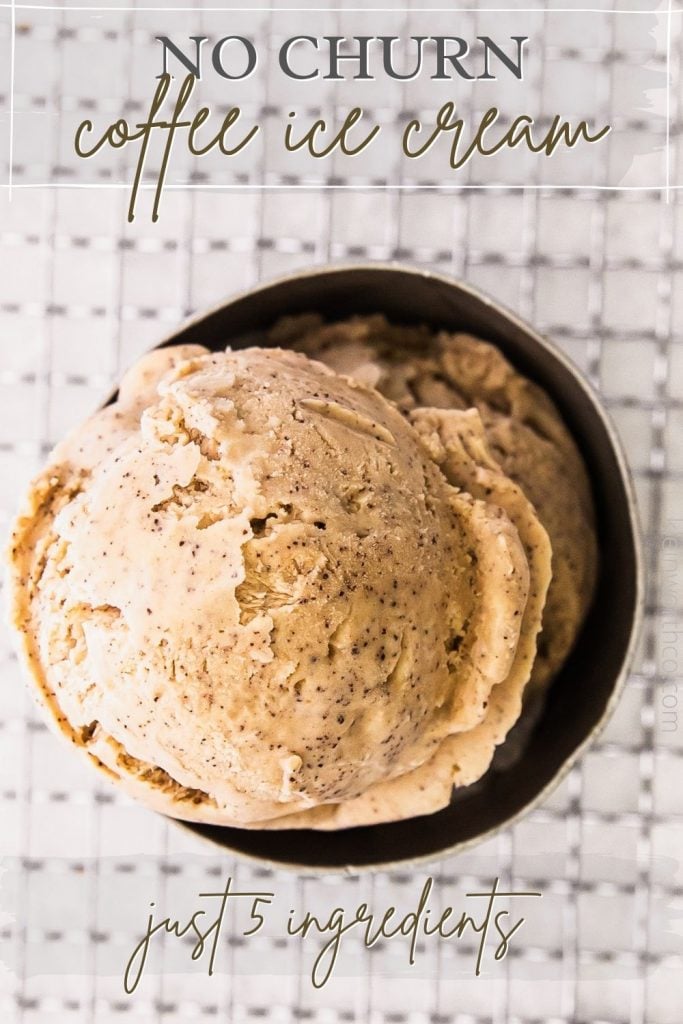 4 ingredients make this no-churn easy ice cream recipe rich & creamy