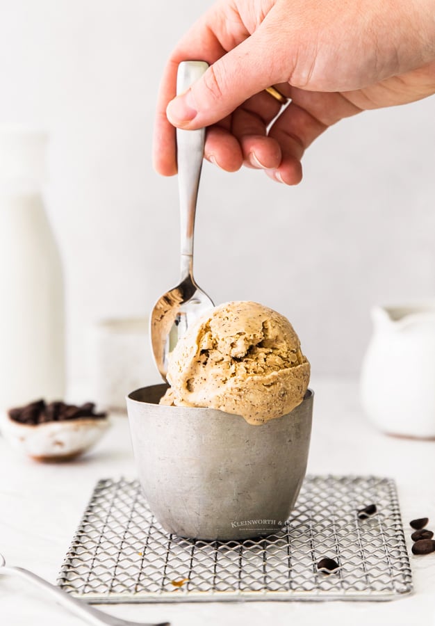 recipe for coffee ice cream