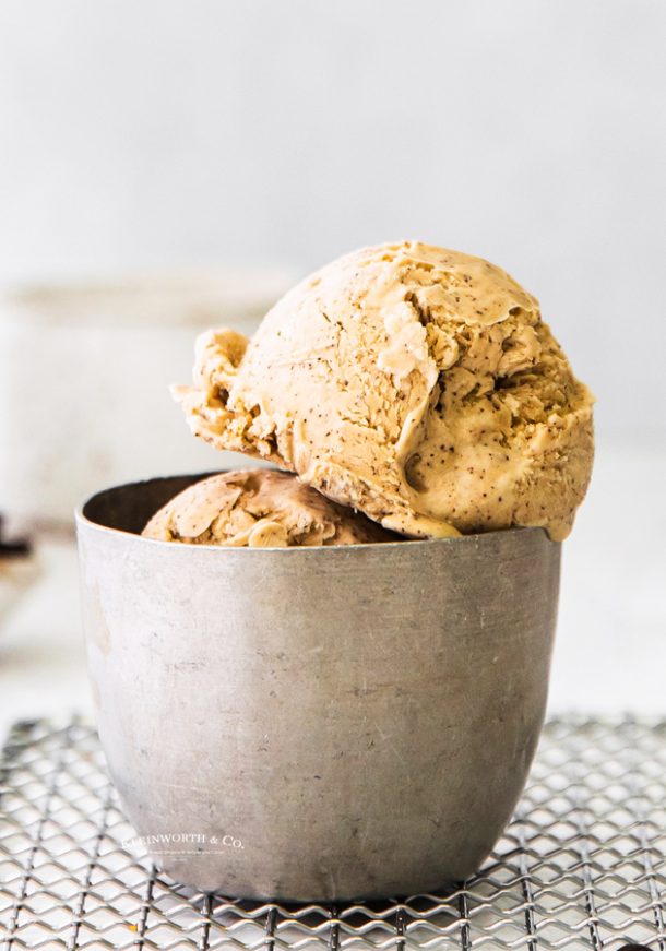 Coffee Ice Cream No Churn Taste of the Frontier