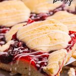 Cherry Pie Bars or Kuchen Bars