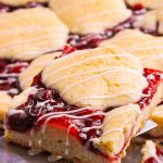 cherry pie cookie bars