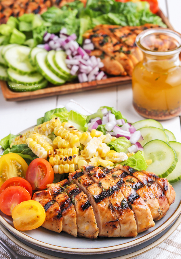 bbq chicken salad