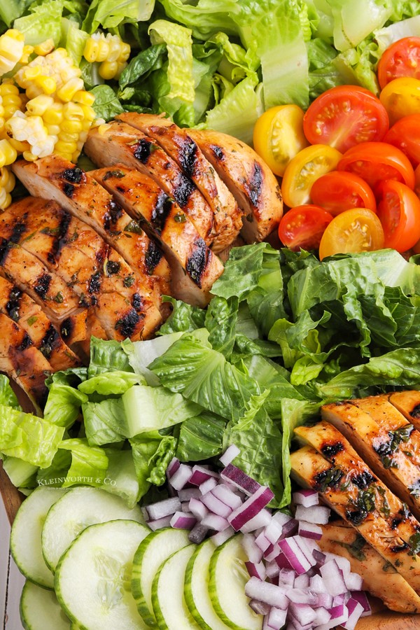 recipe for Grilled Chicken Salad