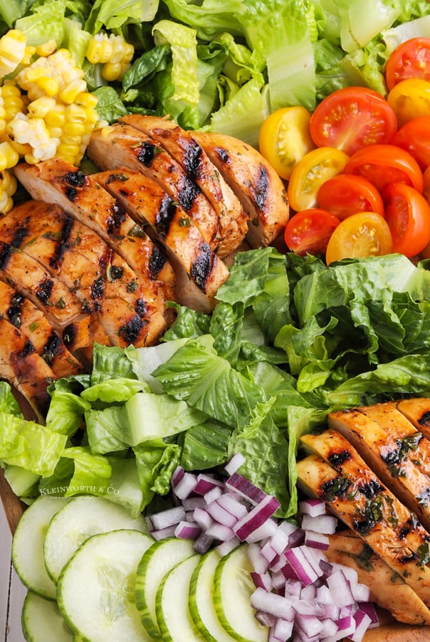 recipe for Grilled Chicken Salad