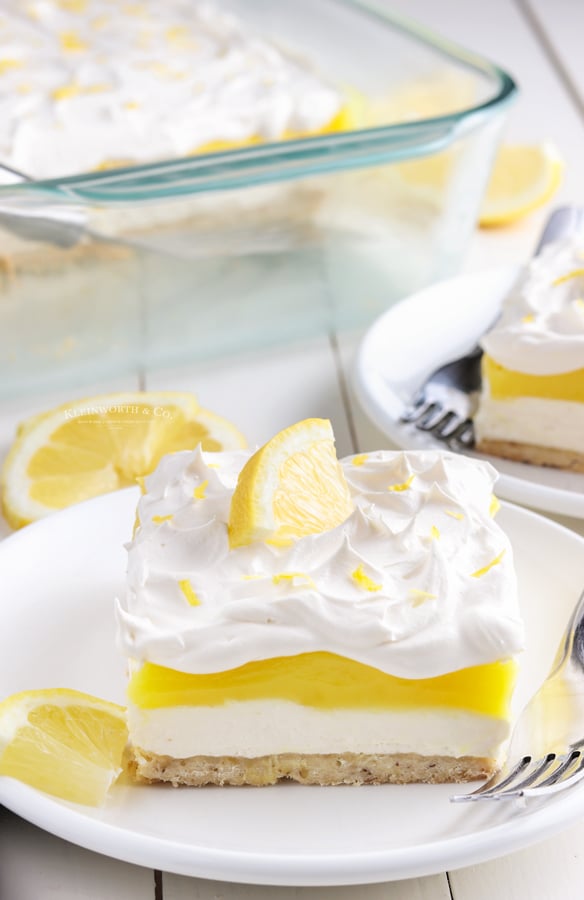 lemon lasagna dessert