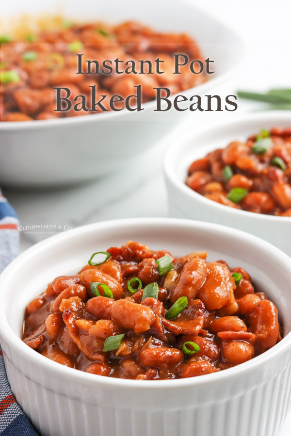 Instant Pot Baked Beans - Kleinworth & Co