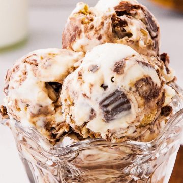 recipe for Moose Tracks Ice Cream