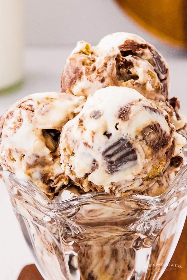 recipe for Moose Tracks Ice Cream