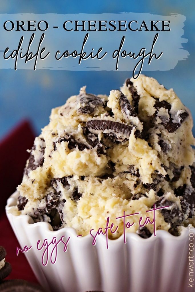 Oreo Cheesecake Cookie Dough