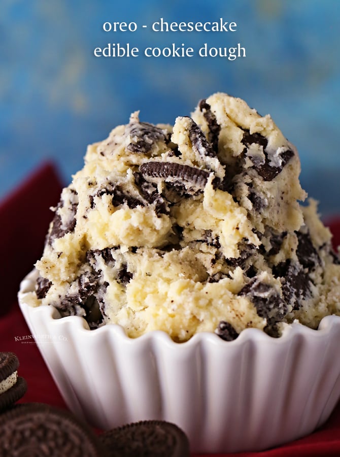 Oreo Cheesecake Cookie Dough